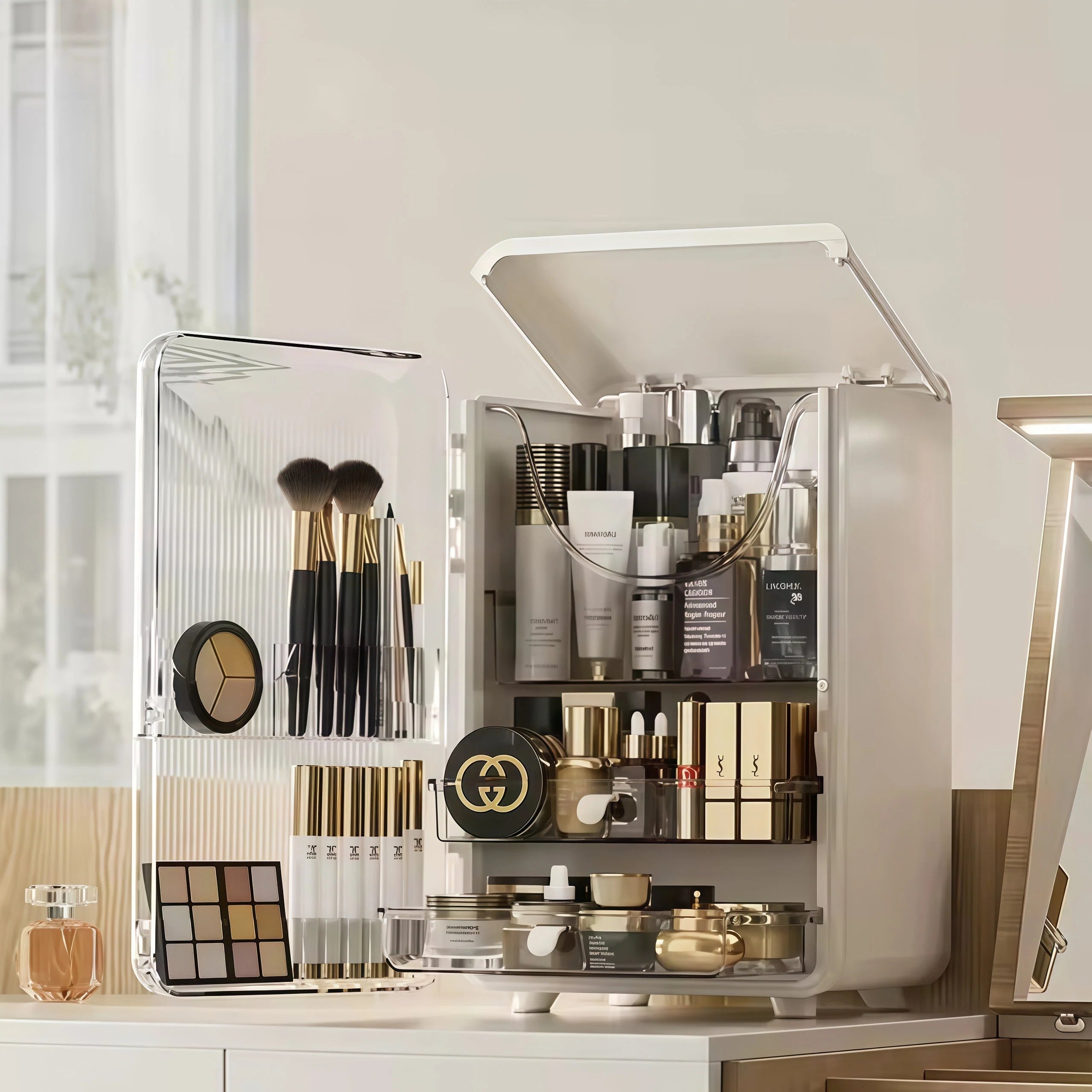 Multi-Layer Cosmetic Storage Organizer